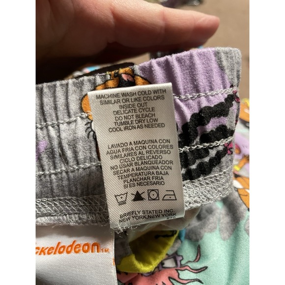 Nickelodeon Rugrats Characters Pajama Pants Large Lounge Comfy Pants Gray - Picture 5 of 6